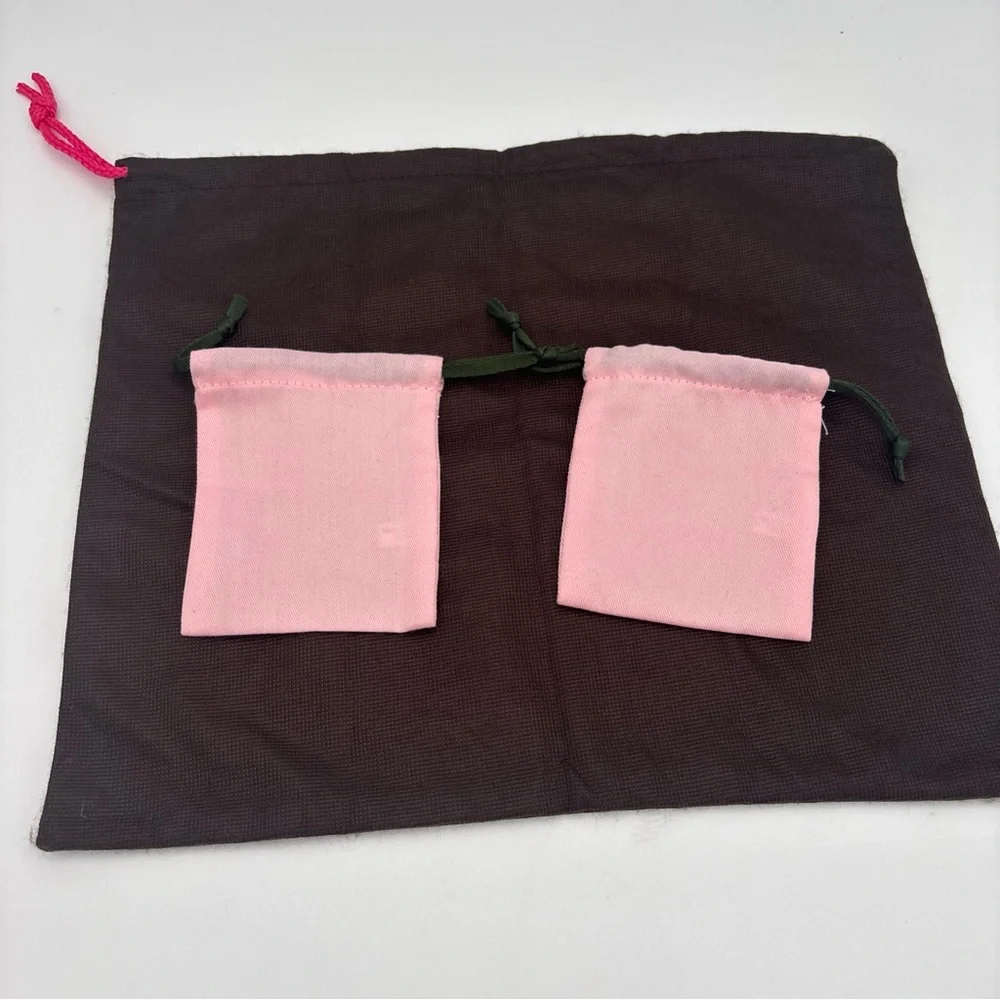 Kate Spade Brown Dust Bag with Gold‎ Text
